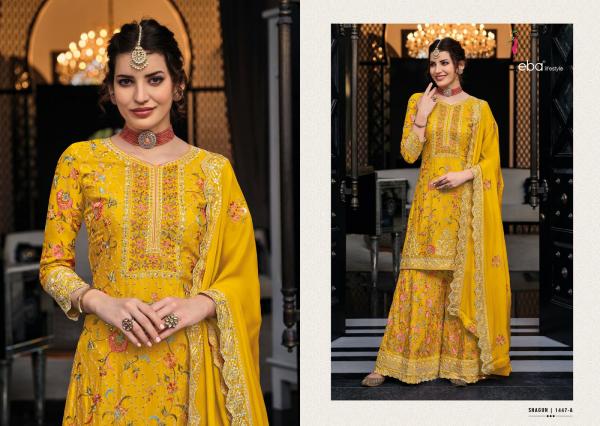 Eba Shagun Color Edition 8 New Chinon Designer Salwar Suit Collection